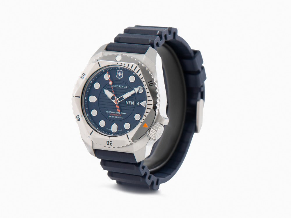 Reloj Automático Victorinox Dive Pro, Azul, 43 mm, 30 atm, Día, V241995