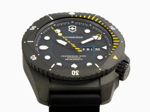 Reloj Automático Victorinox Dive Pro, Titanio PVD, Negro, 43 mm, 30 atm, V241997