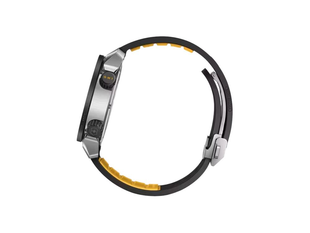 Reloj Automático Victorinox Air Pro, Acero Inoxidable 316L, Negro, 43 mm,V242005