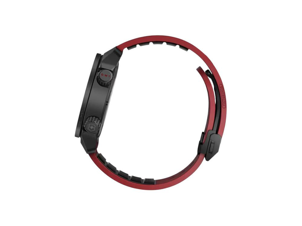 Reloj Automático Victorinox Air Pro, Acero Inoxidable 316L, Negro, 43mm, V242006