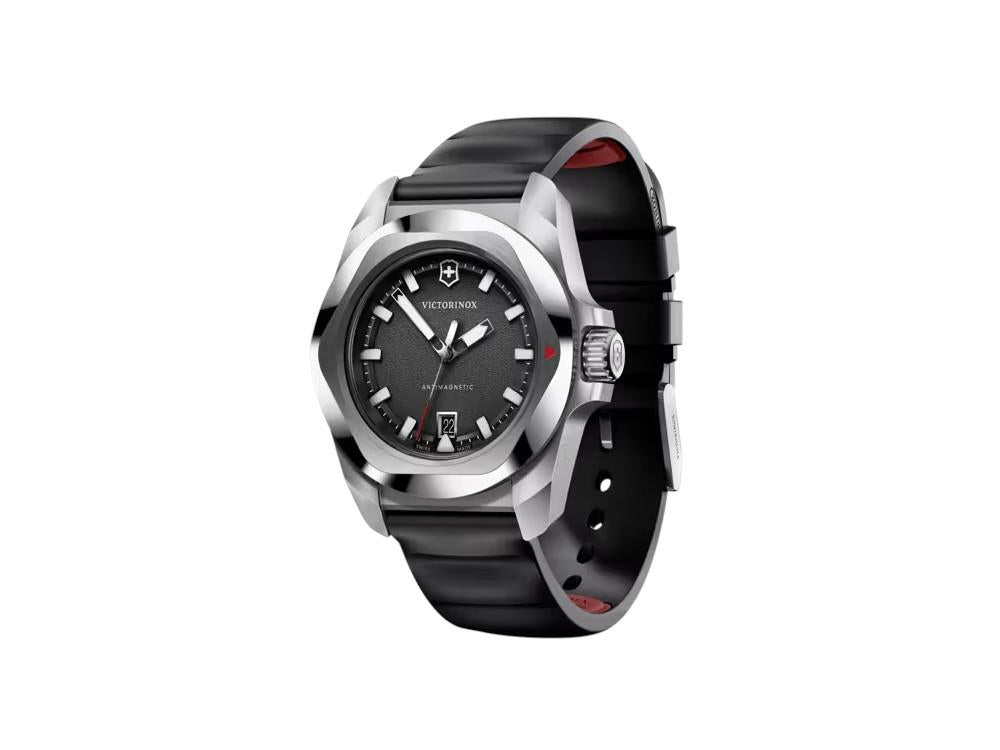 Reloj de Cuarzo Victorinox I.N.O.X., Acero Inoxidable 316L, Negro,41 mm, V242028