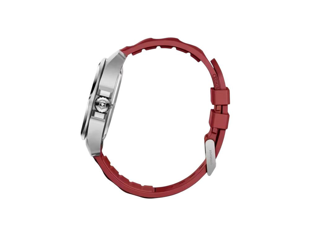 Reloj de Cuarzo Victorinox I.N.O.X., Acero Inoxidable 316L, Rojo, 41 mm, V242029