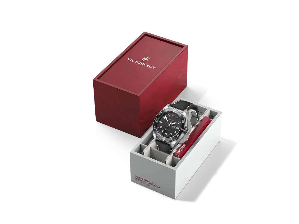 Reloj de Cuarzo Victorinox Swiss Army, Acero Inoxidable, Negro, 42 mm, V242041