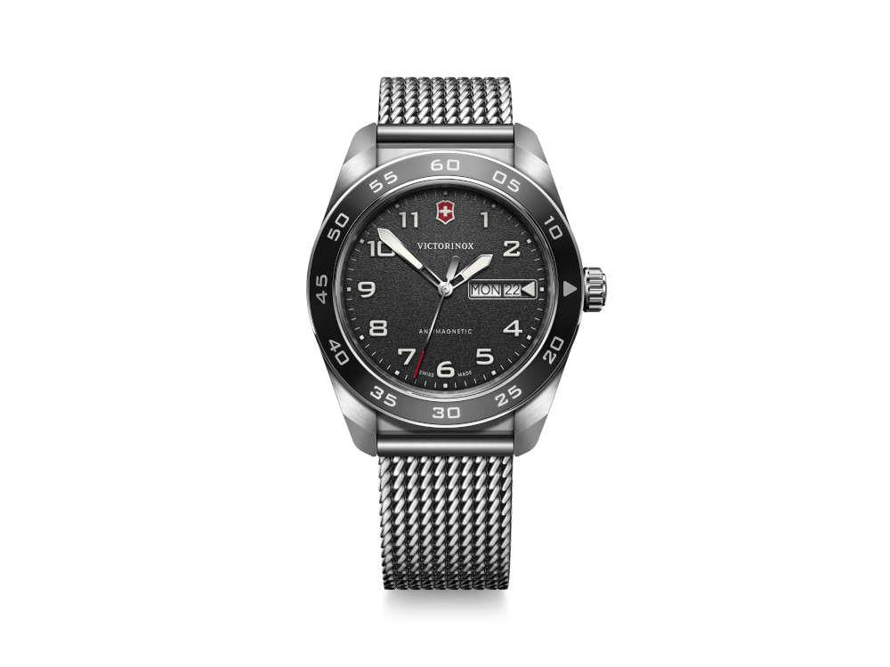 Reloj de Cuarzo Victorinox Swiss Army, Acero Inoxidable, Negro, 42 mm, V242043