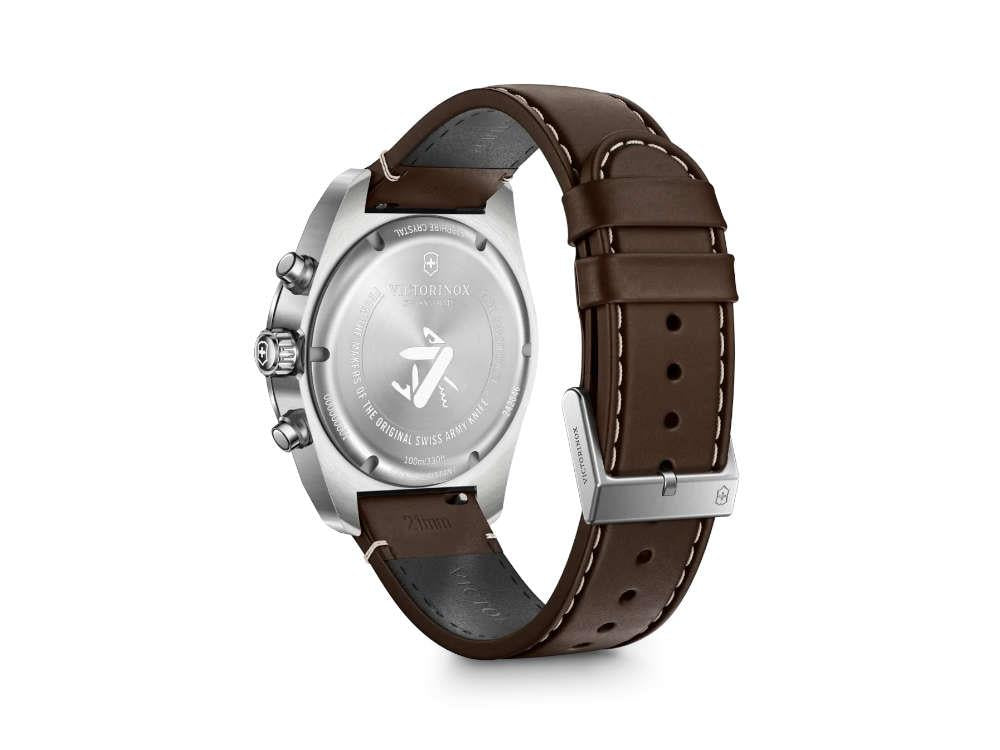 Reloj de Cuarzo Victorinox Swiss Army, Negro, 42 mm, Cronógrafo, V242046