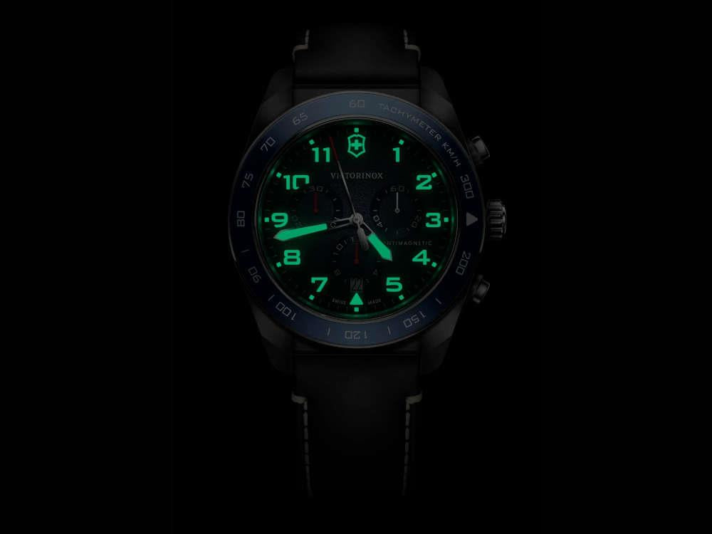 Reloj de Cuarzo Victorinox Swiss Army, Azul, 42 mm, Cronógrafo, V242047