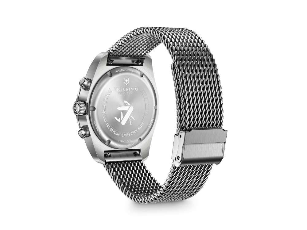 Reloj de Cuarzo Victorinox Swiss Army, Negro, 42 mm, Cronógrafo, V242048