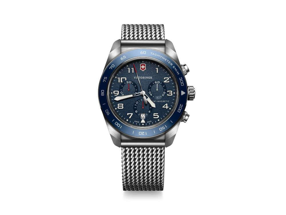 Reloj de Cuarzo Victorinox Swiss Army, Azul, 42 mm, Cronógrafo, V242049
