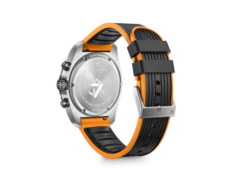 Reloj de Cuarzo Victorinox Swiss Army, Negro, 42 mm, Cronógrafo, V242050