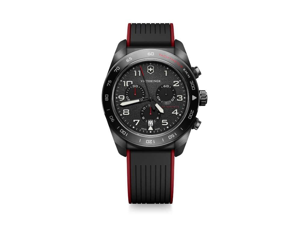 Reloj de Cuarzo Victorinox Swiss Army, Negro, 42 mm, Cronógrafo, V242051