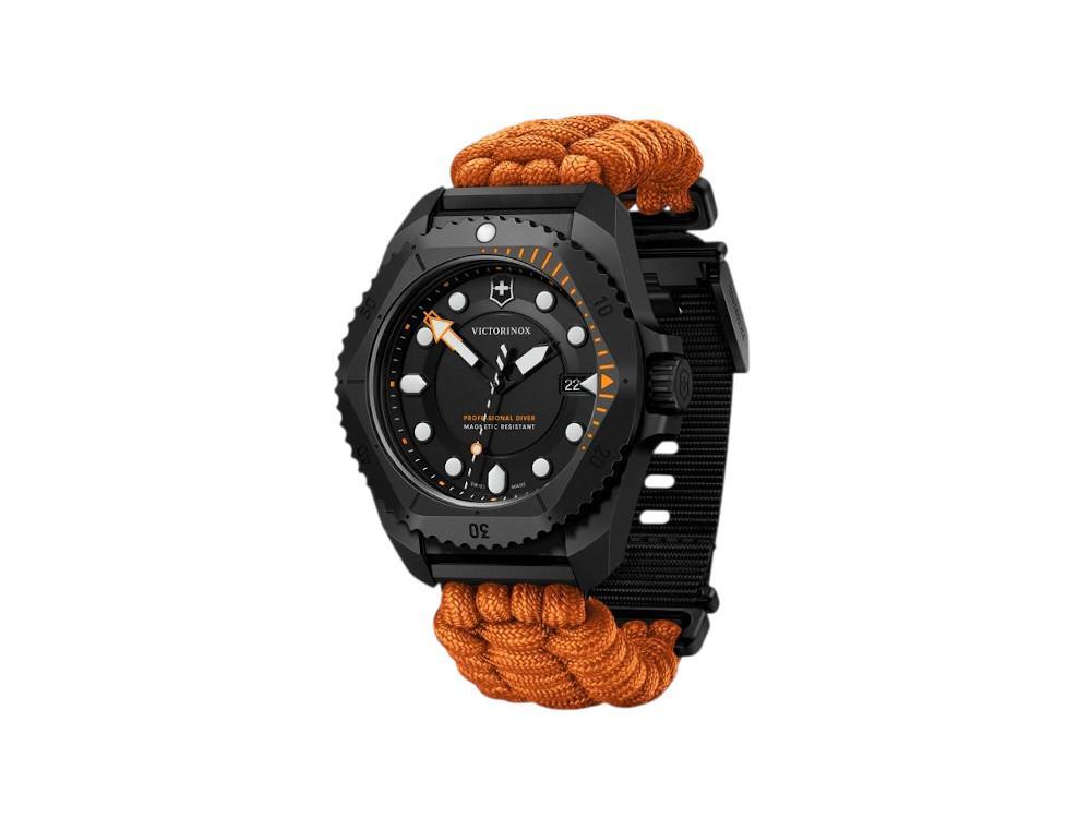 Reloj de Cuarzo Victorinox Dive Pro, Titanio, Negro, 43 mm, V242069.1