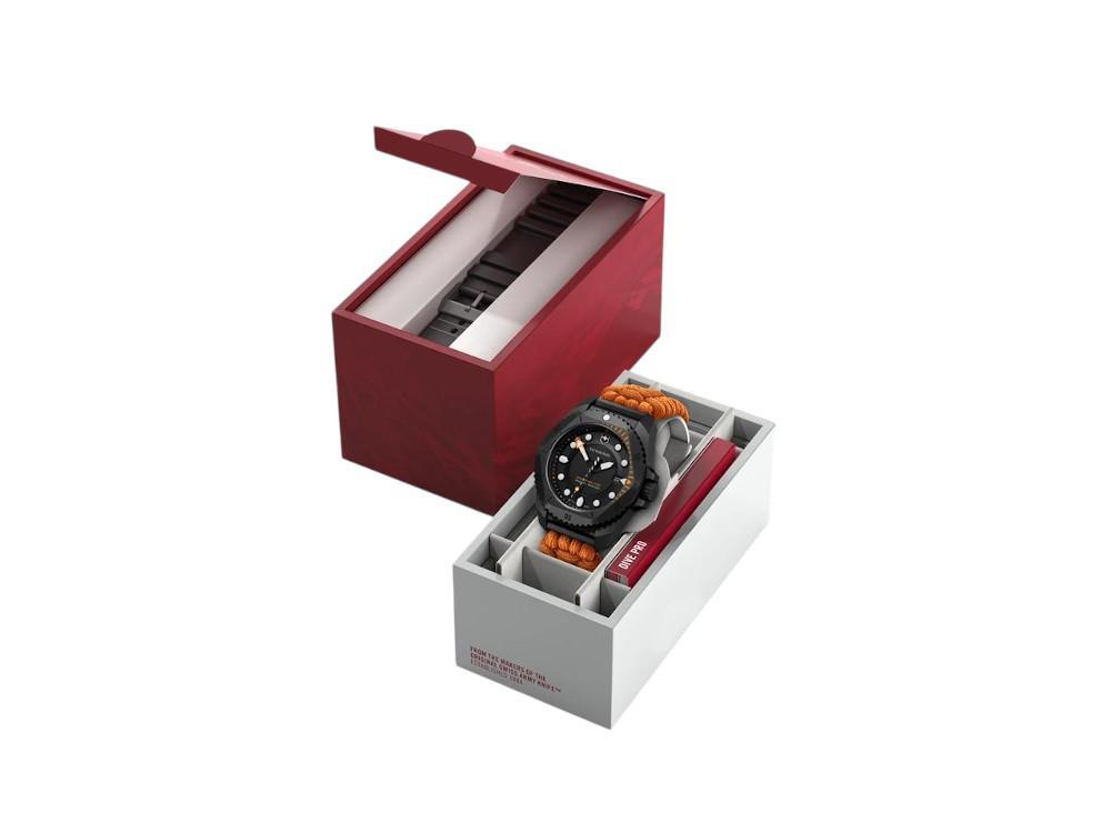 Reloj de Cuarzo Victorinox Dive Pro, Titanio, Negro, 43 mm, V242069.1
