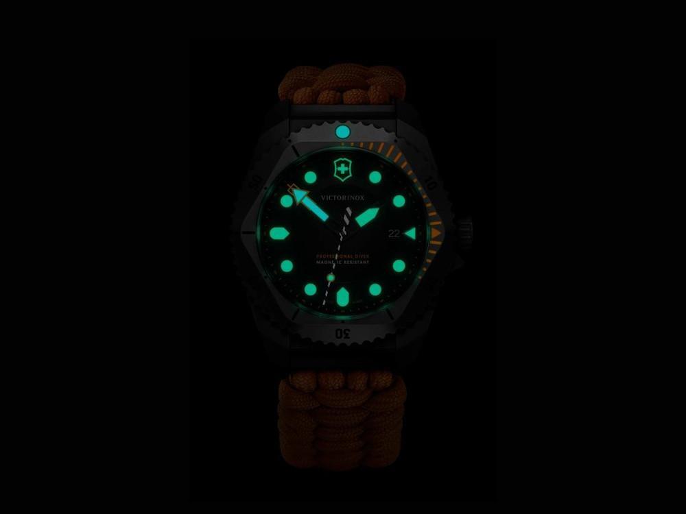 Reloj de Cuarzo Victorinox Dive Pro, Titanio, Negro, 43 mm, V242069.1