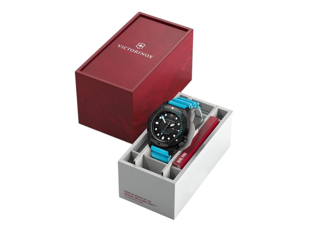 Reloj Automático Victorinox Dive Pro, Titanio, Negro, 43 mm, V242071