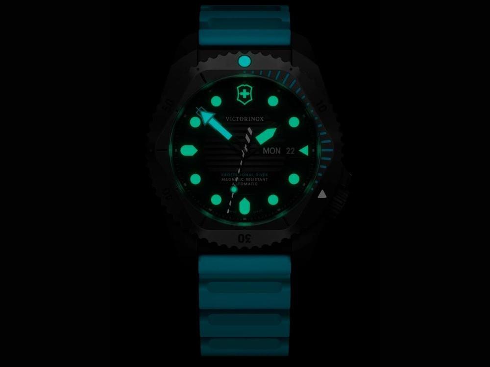 Reloj Automático Victorinox Dive Pro, Titanio, Negro, 43 mm, V242071