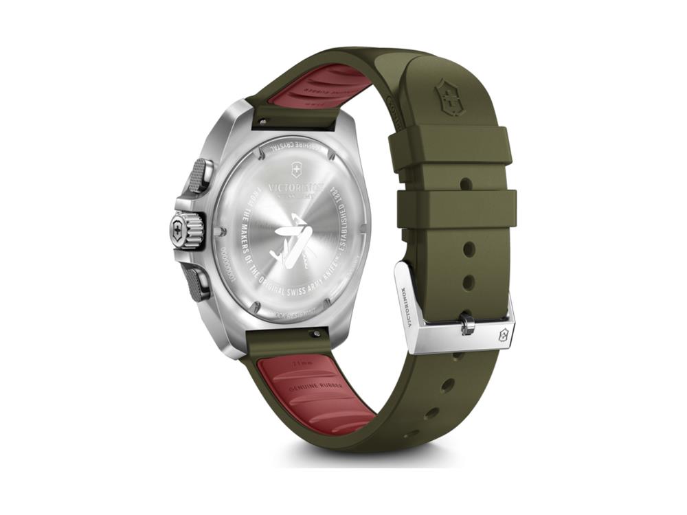 Reloj de Cuarzo Victorinox I.N.O.X Chrono, Verde, 43 mm, V242081