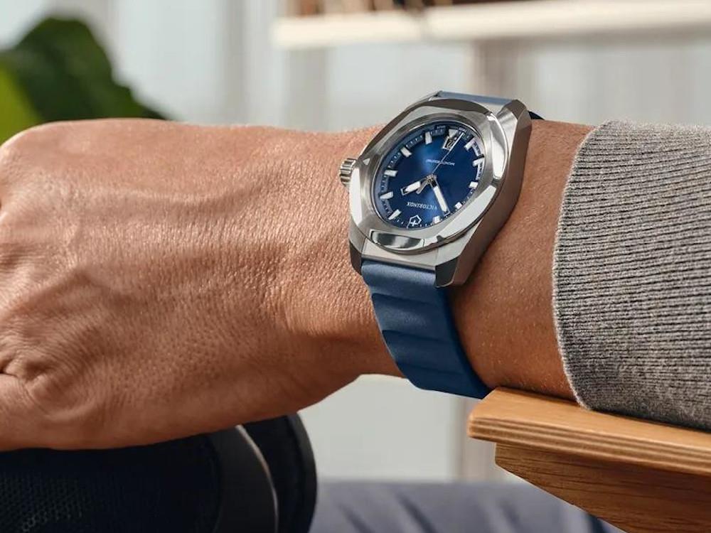 Reloj de Cuarzo Victorinox I.N.O.X., Azul, 41 mm, V242084