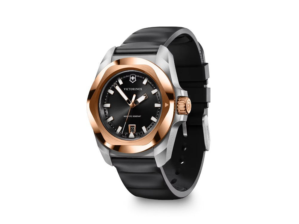 Reloj de Cuarzo Victorinox I.N.O.X., Negro, 41 mm, V242087