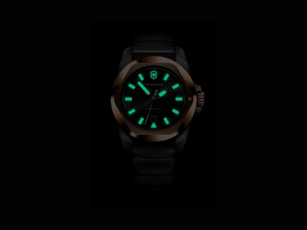 Reloj de Cuarzo Victorinox I.N.O.X., Negro, 41 mm, V242087
