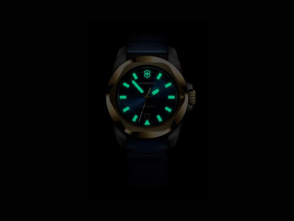Reloj de Cuarzo Victorinox I.N.O.X., Azul, 41 mm, V242088
