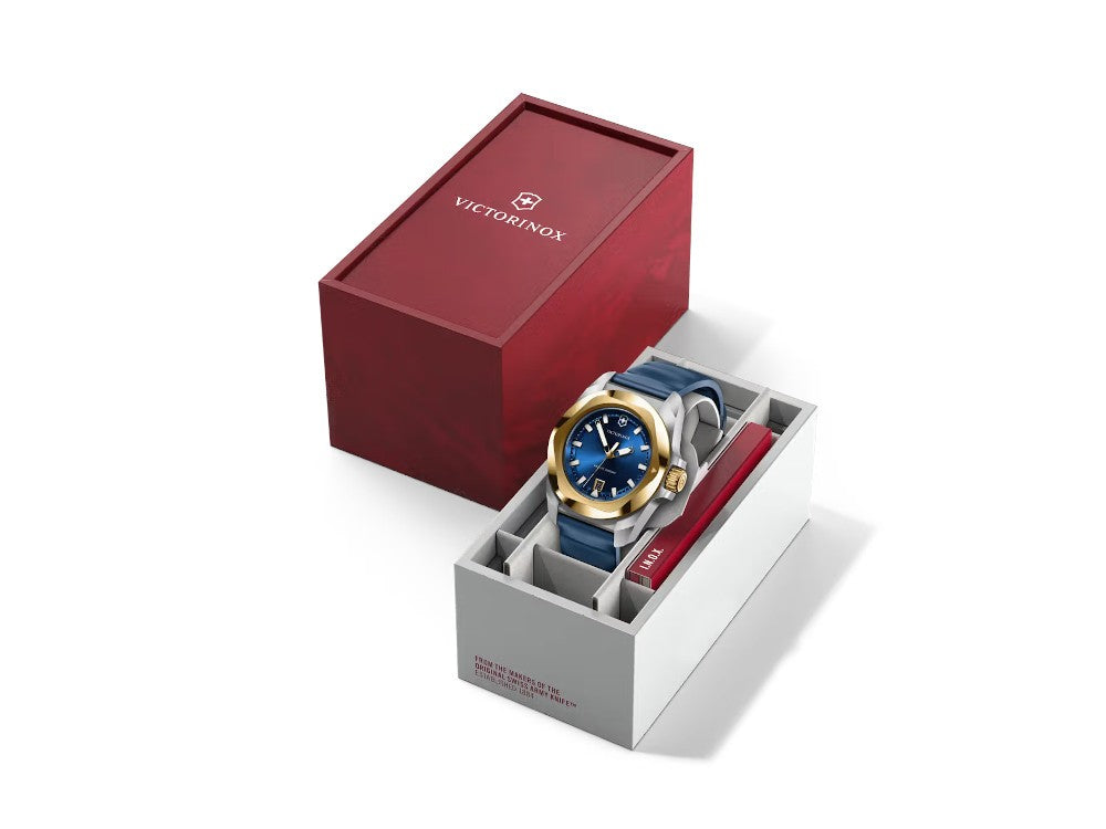 Reloj de Cuarzo Victorinox I.N.O.X., Azul, 41 mm, V242088