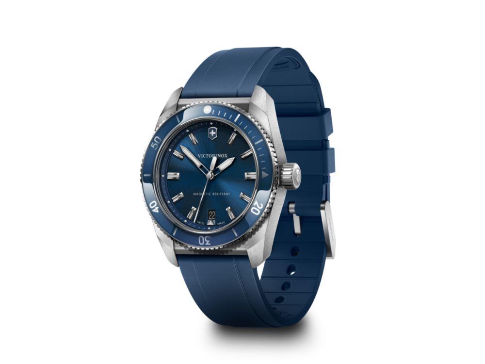 Reloj de Cuarzo Victorinox Maverick, Acero Inoxidable 316L, Azul, 39 mm, V242094