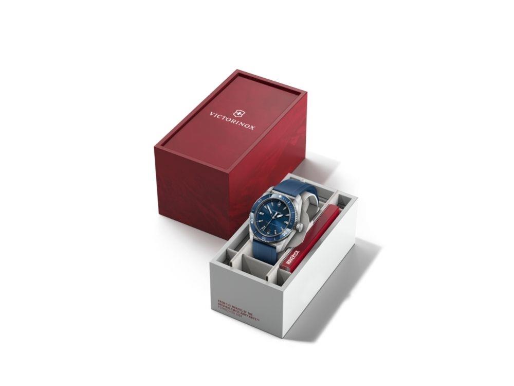 Reloj de Cuarzo Victorinox Maverick, Acero Inoxidable 316L, Azul, 39 mm, V242094