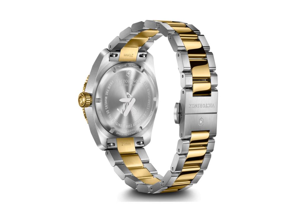 Reloj de Cuarzo Victorinox Maverick, Acero Inoxidable 316L, Negro, V242102
