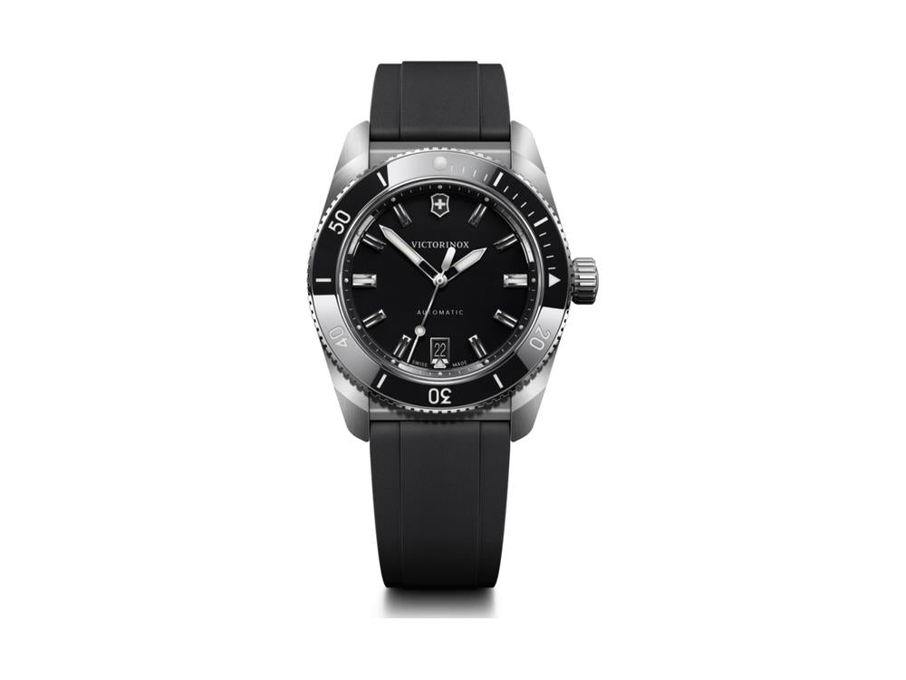 Reloj Automático Victorinox Maverick, Acero Inoxidable 316L, Negro, V242104