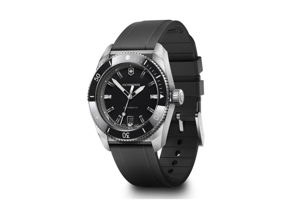 Reloj Automático Victorinox Maverick, Acero Inoxidable 316L, Negro, V242104