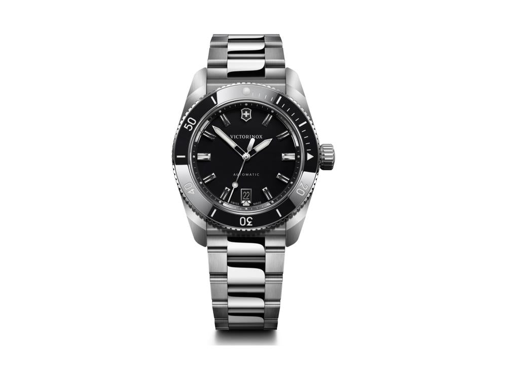 Reloj Automático Victorinox Maverick, Acero Inoxidable 316L, Negro, V242105