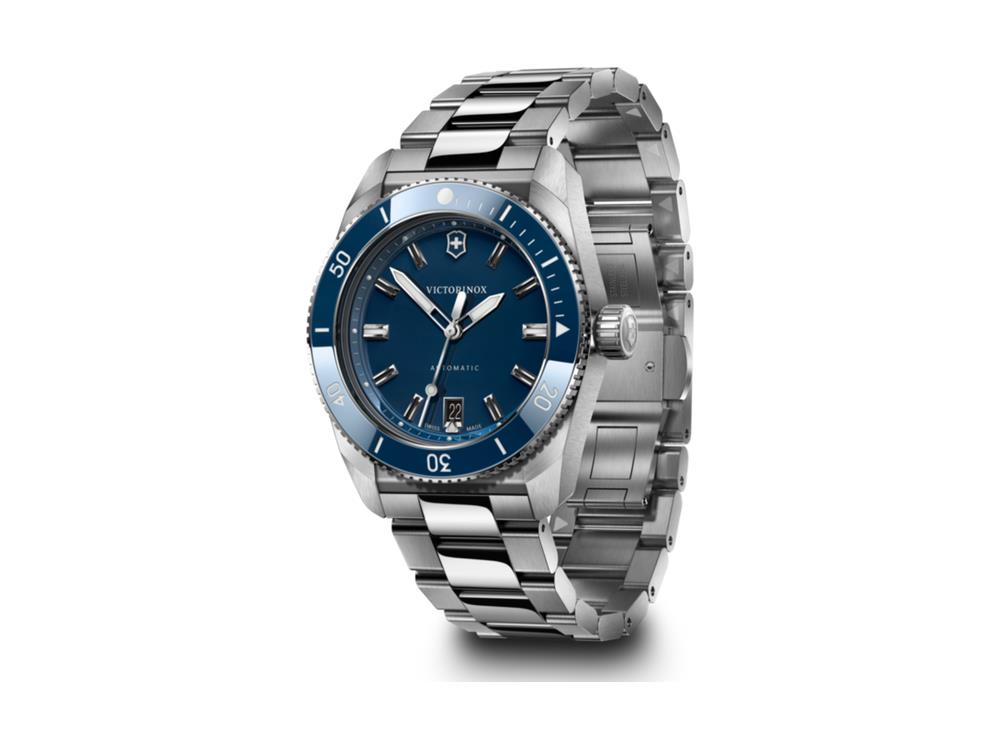 Reloj Automático Victorinox Maverick, Acero Inoxidable, Azul, 39 mm, V242106
