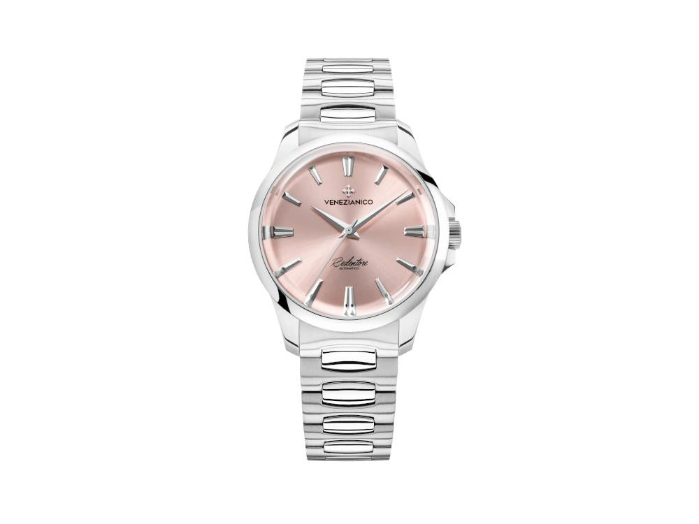Reloj Automático Venezianico Redentore, 36 mm, Rosa, 1121503C