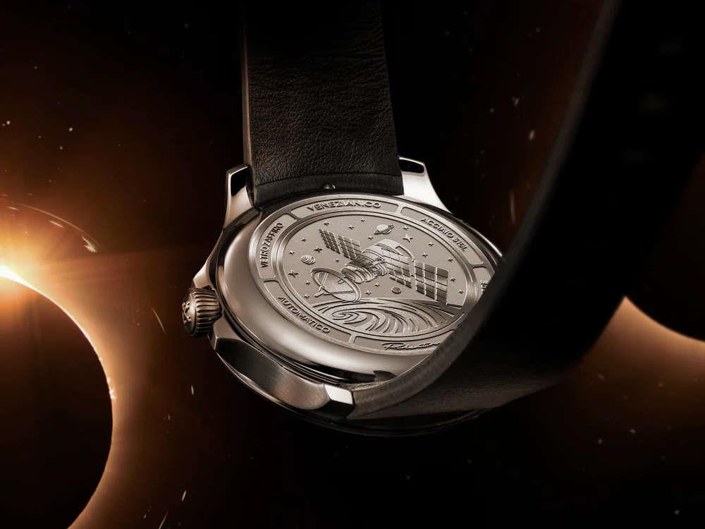 Reloj Automático Venezianico Redentore Ultrablack 36, 1121510