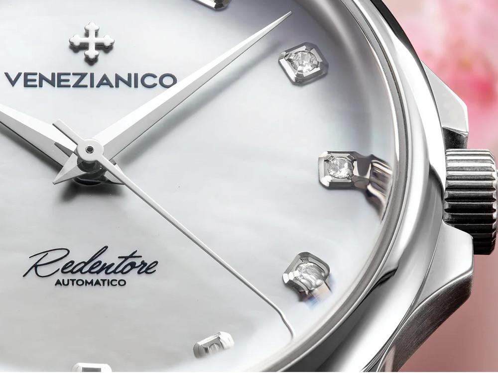 Reloj Automático Venezianico Redentore 36 mm, Blanco, 1121520C