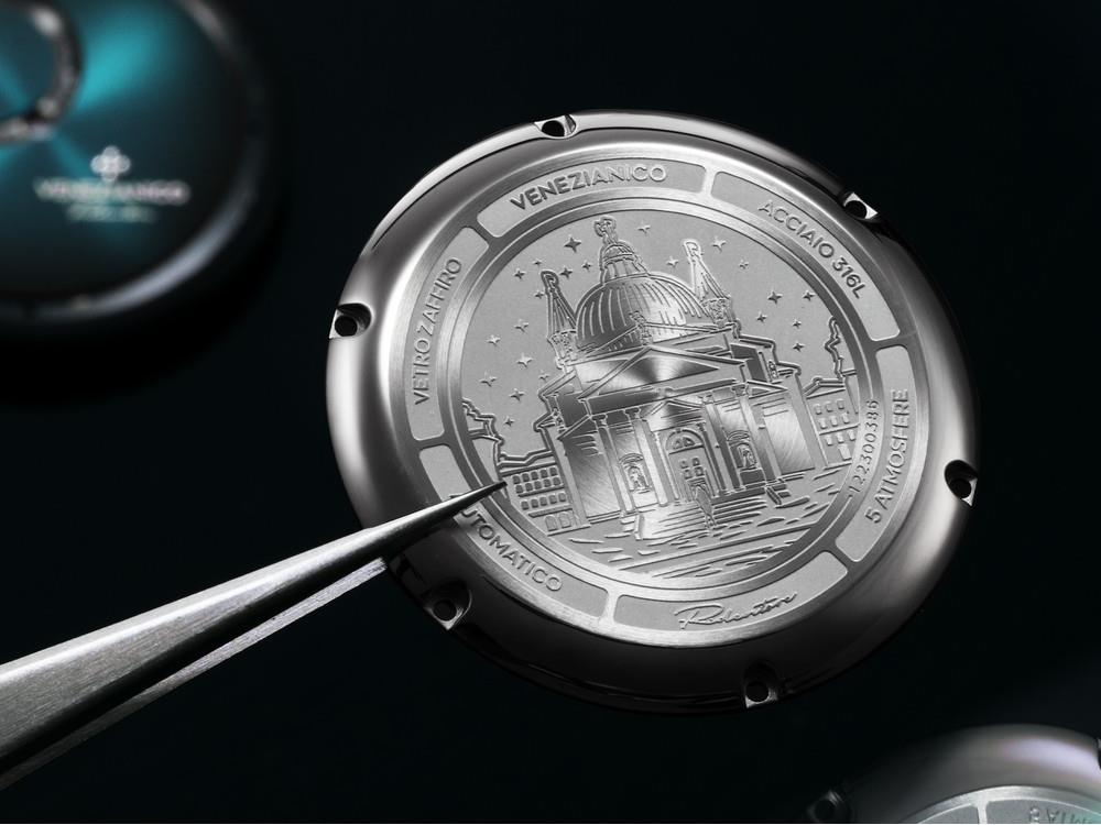 Reloj Automático Venezianico Enigma Redentore, 40 mm, Verde, 1221570