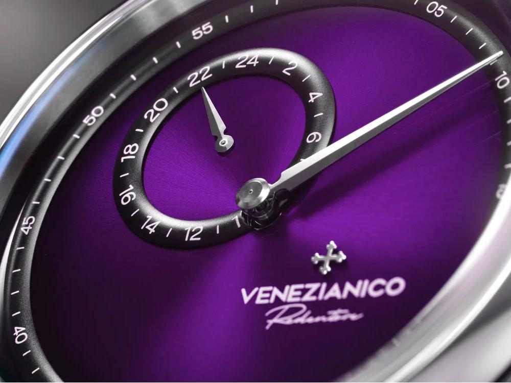 Reloj Automático Venezianico Redentore Enigma, 40 mm, Violeta, 1221572