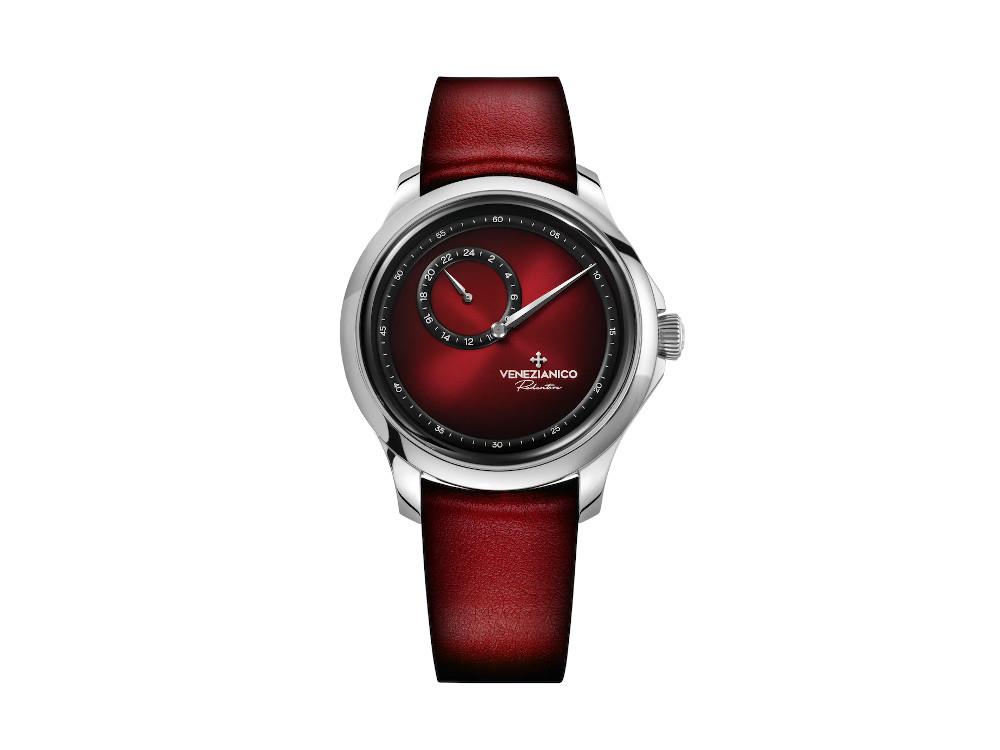 Reloj Automático Venezianico Redentore Enigma, 40 mm, Rojo, 1221573