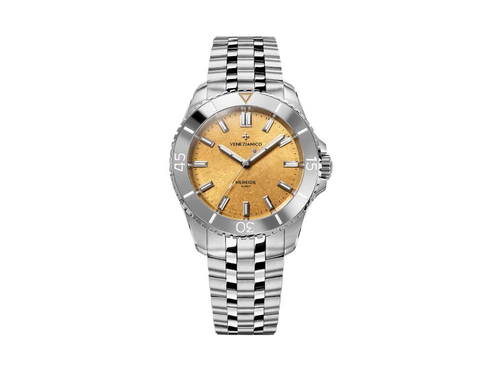 Reloj Automático Venezianico Nereide Aureo 39 mm, Oro, 3121590S