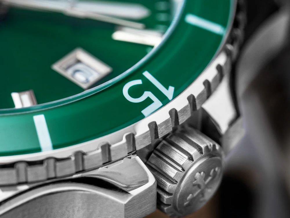 Reloj Automático Venezianico Nereide, 42 mm, Verde, 3321511C