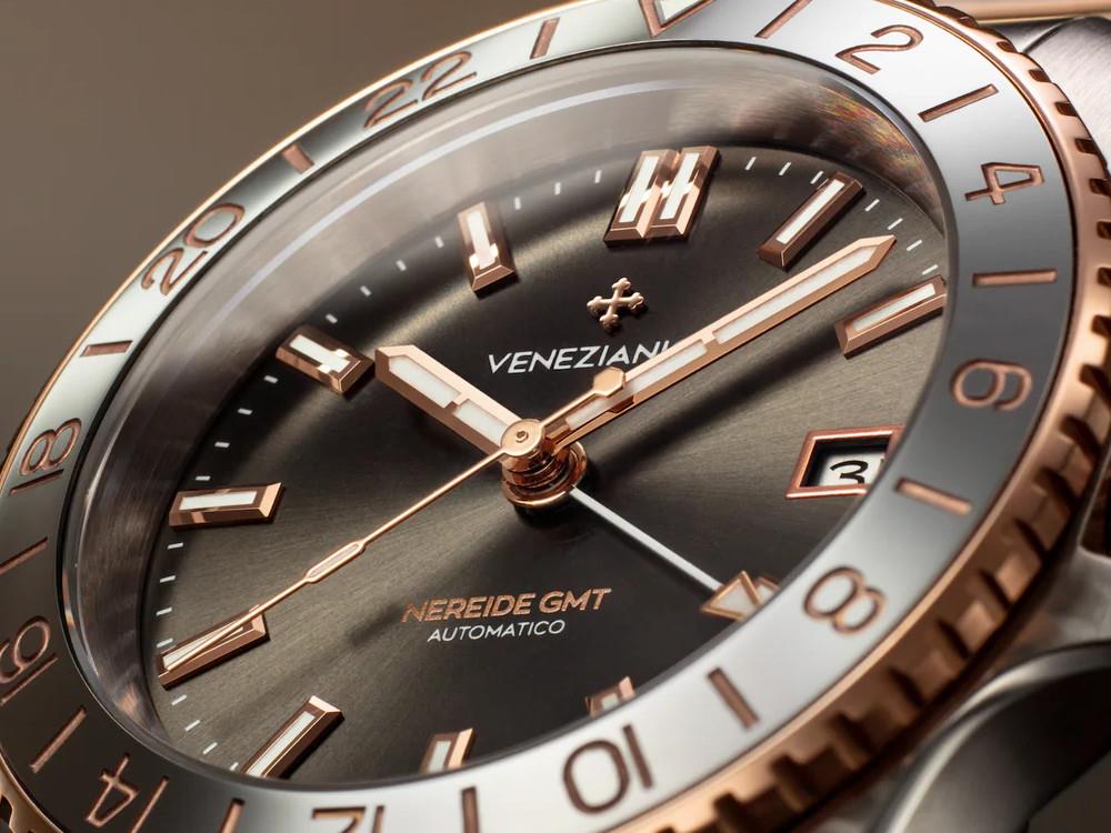 Reloj Automático Venezianico GMT Grand Tour Nereide, 39 mm, 3521510C