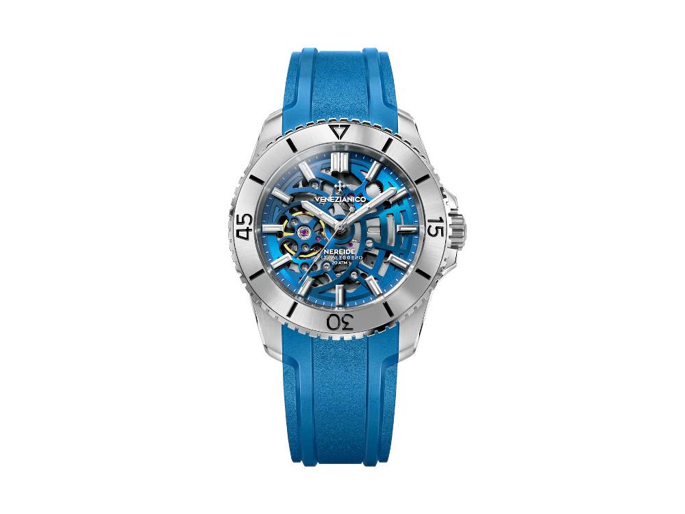Reloj Automático Venezianico Nereide Ultraleggero, 42 mm, Azul, 3921506