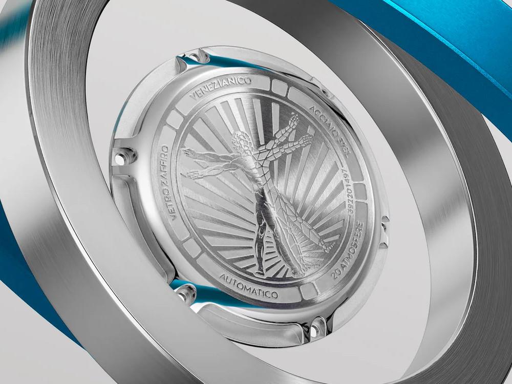 Reloj Automático Venezianico Nereide Ultraleggero, 42 mm, Azul, 3921506