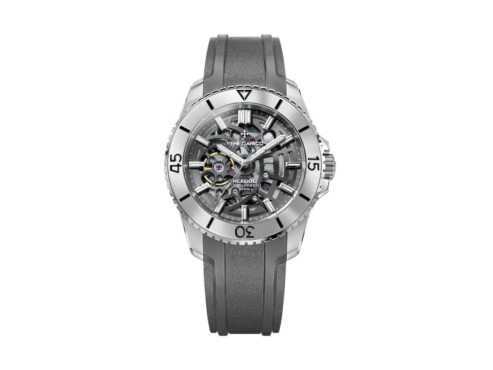 Reloj Automático Venezianico Nereide Ultraleggero, 42 mm, Gris, 3921508