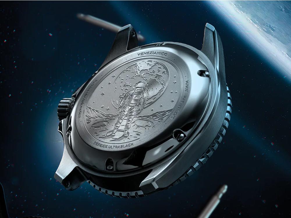 Reloj Automático Venezianico Nereide Ultrablack 42 mm, Negro, 3921510
