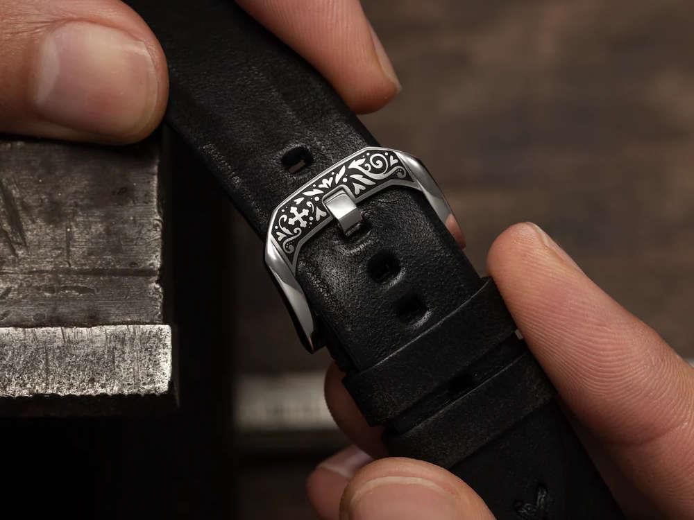 Reloj Automático Venezianico Nereide Acquaforte, 42 mm, Negro, 3921520