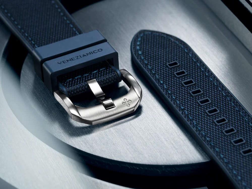 Reloj Automático Venezianico Nereide Titanio, 42 mm, Azul, 4521558