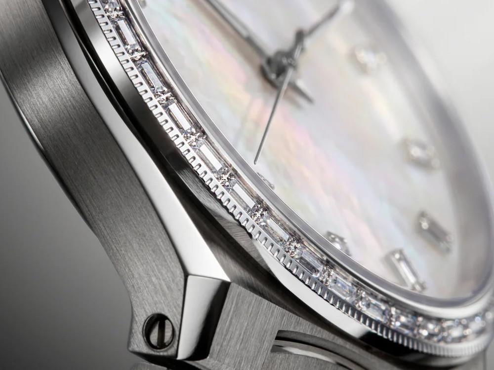 Reloj Automático Venezianico Arsenale Moissanite, 37 mm, Blanco, 6121511C