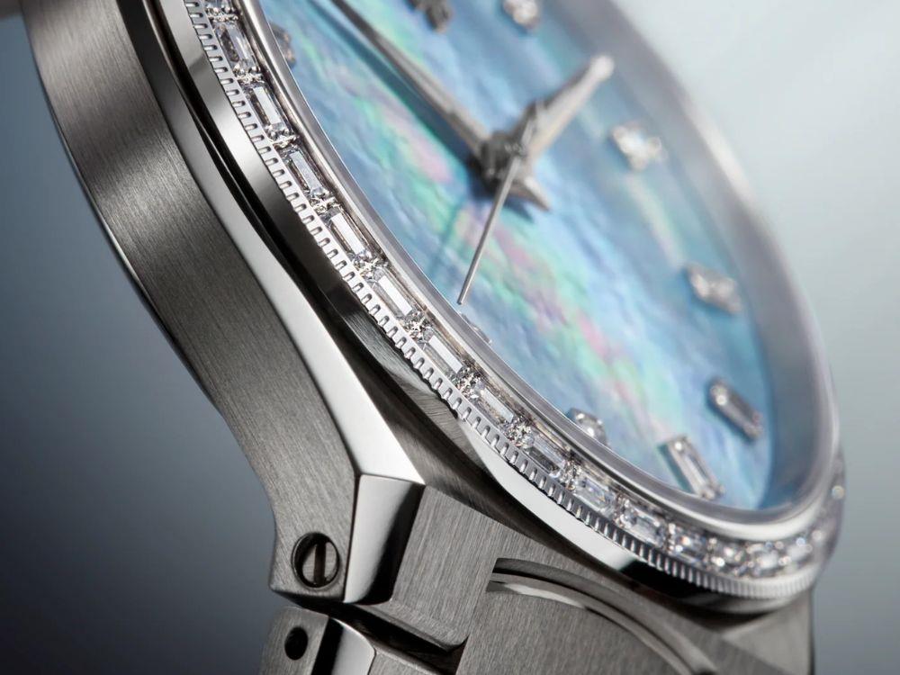 Reloj Automático Venezianico Arsenale Moissanite, 37 mm, Azul Celeste , 6121512C