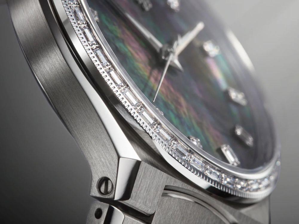 Reloj Automático Venezianico Arsenale Moissanite, 37 mm, Negro, 6121514C